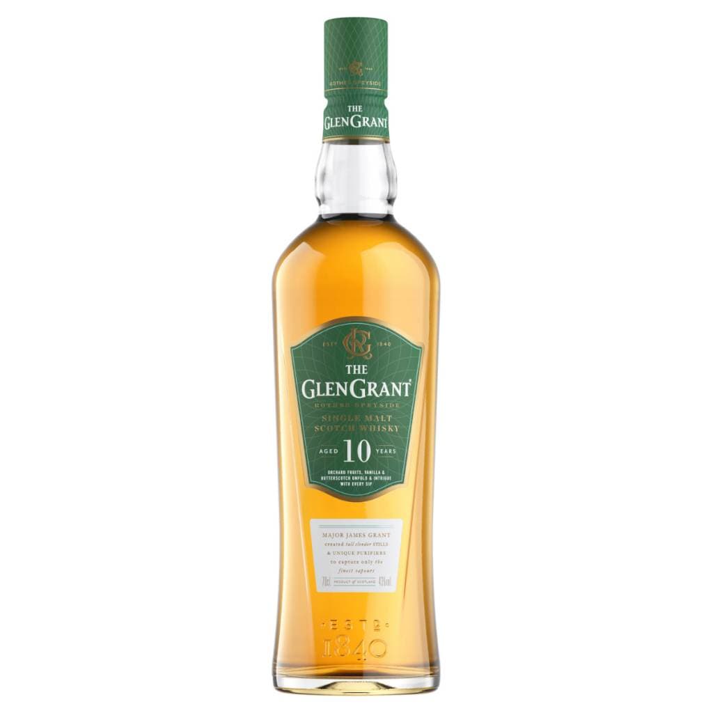 THE GLEN GRANT 10 YEAR OLD SINGLE MALT SCOTCH WHISKY 40% 700ML