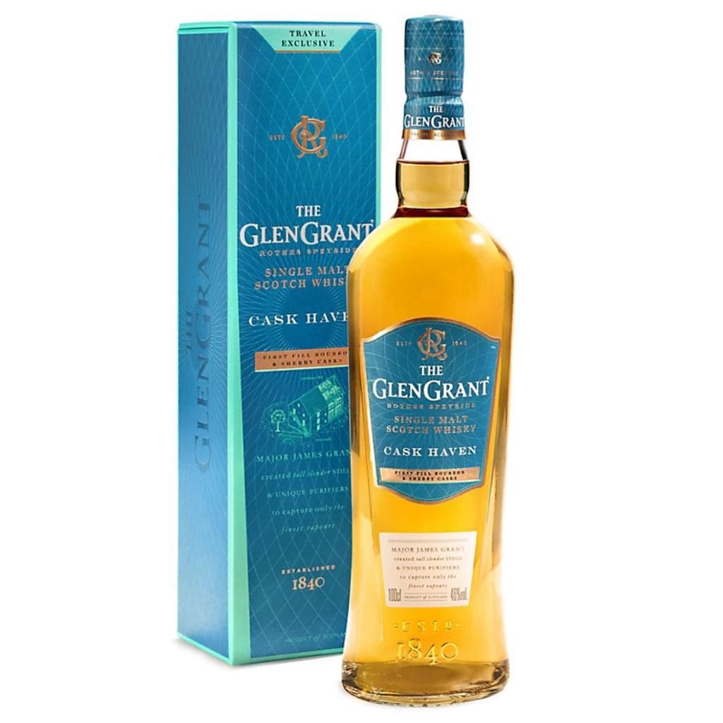 THE GLEN GRANT HAVEN SINGLE MALT SCOTCH WHISKY 46% 1LT – The Wine