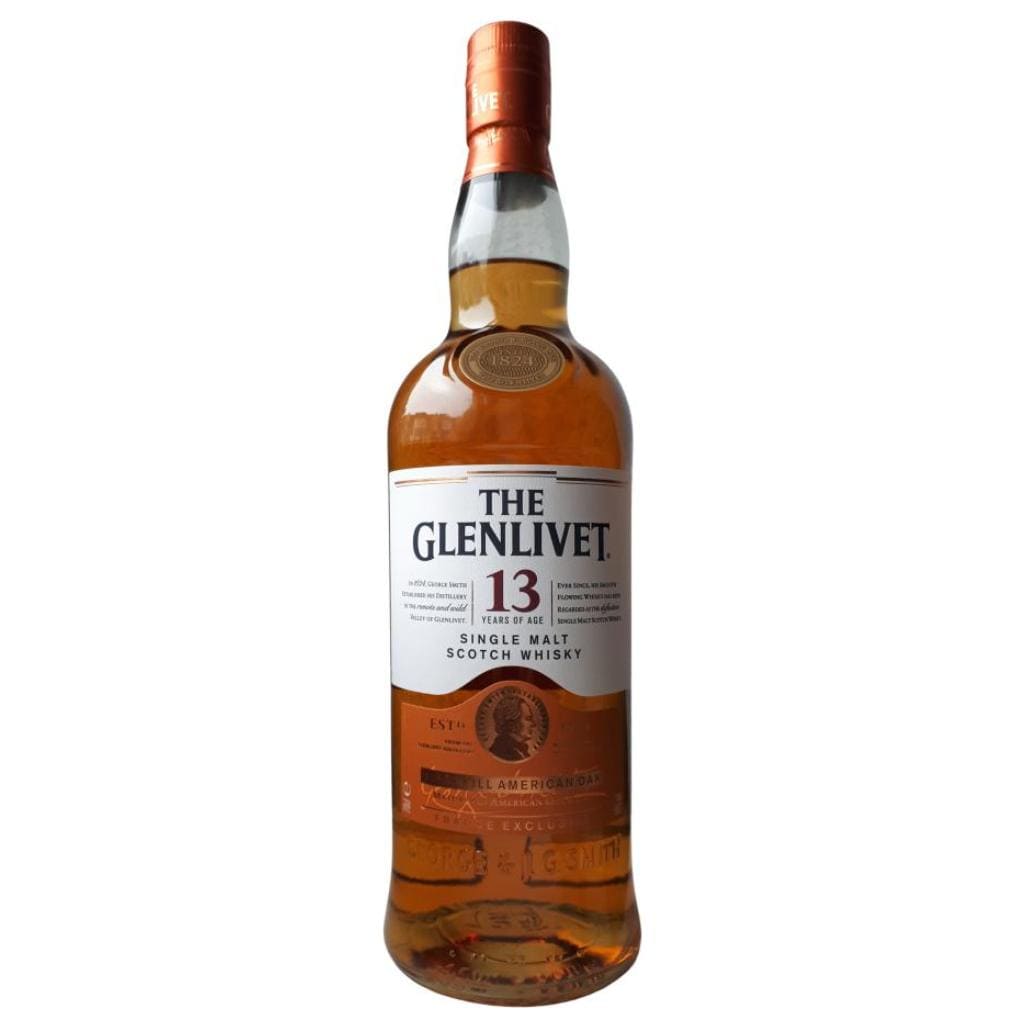 THE GLENLIVET 13 YEAR OLD SINGLE MALT SCOTCH WHISKY 40% 700ML