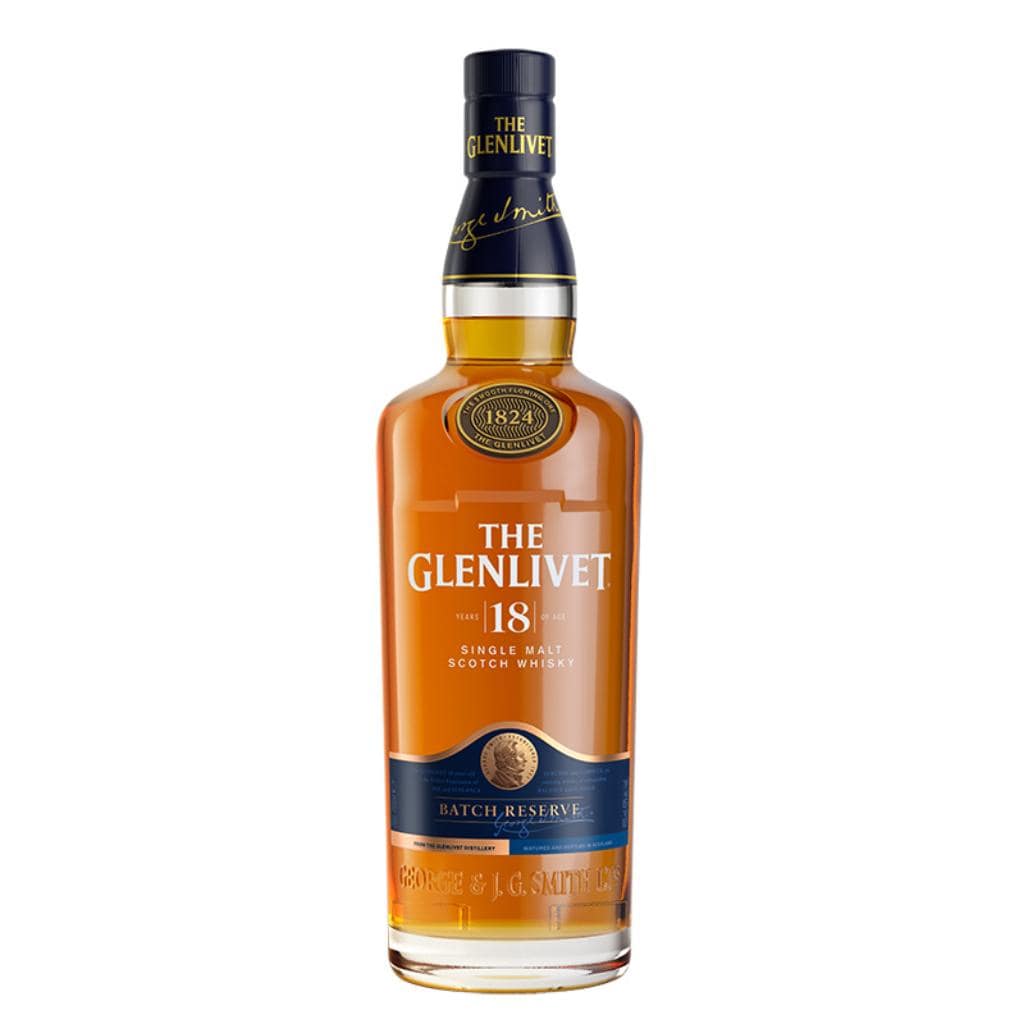 THE GLENLIVET 18YO BATCH RESERVE SINGLE MALT SCOTCH WHISKY 40% 700ml