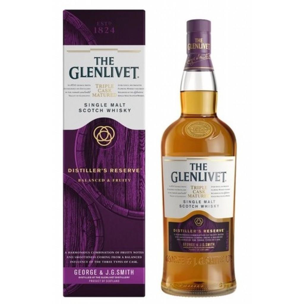 THE GLENLIVET GLENLIVET TRIPLE CASK DISTILLER RESERVE SINGLE MALT 40% 1LT