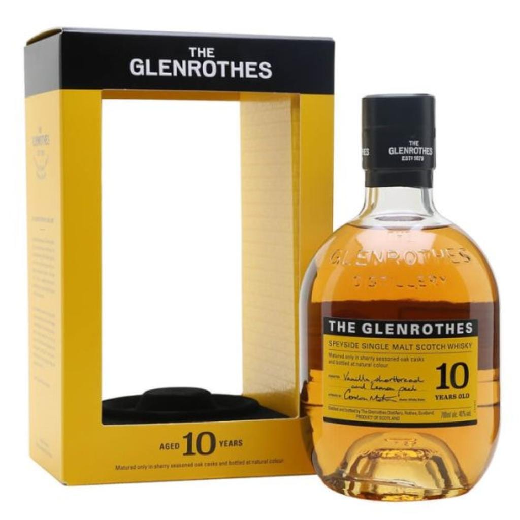 THE GLENROTHES 10YO SINGLE MALT SCOTCH WHISKY 40% 700 ML