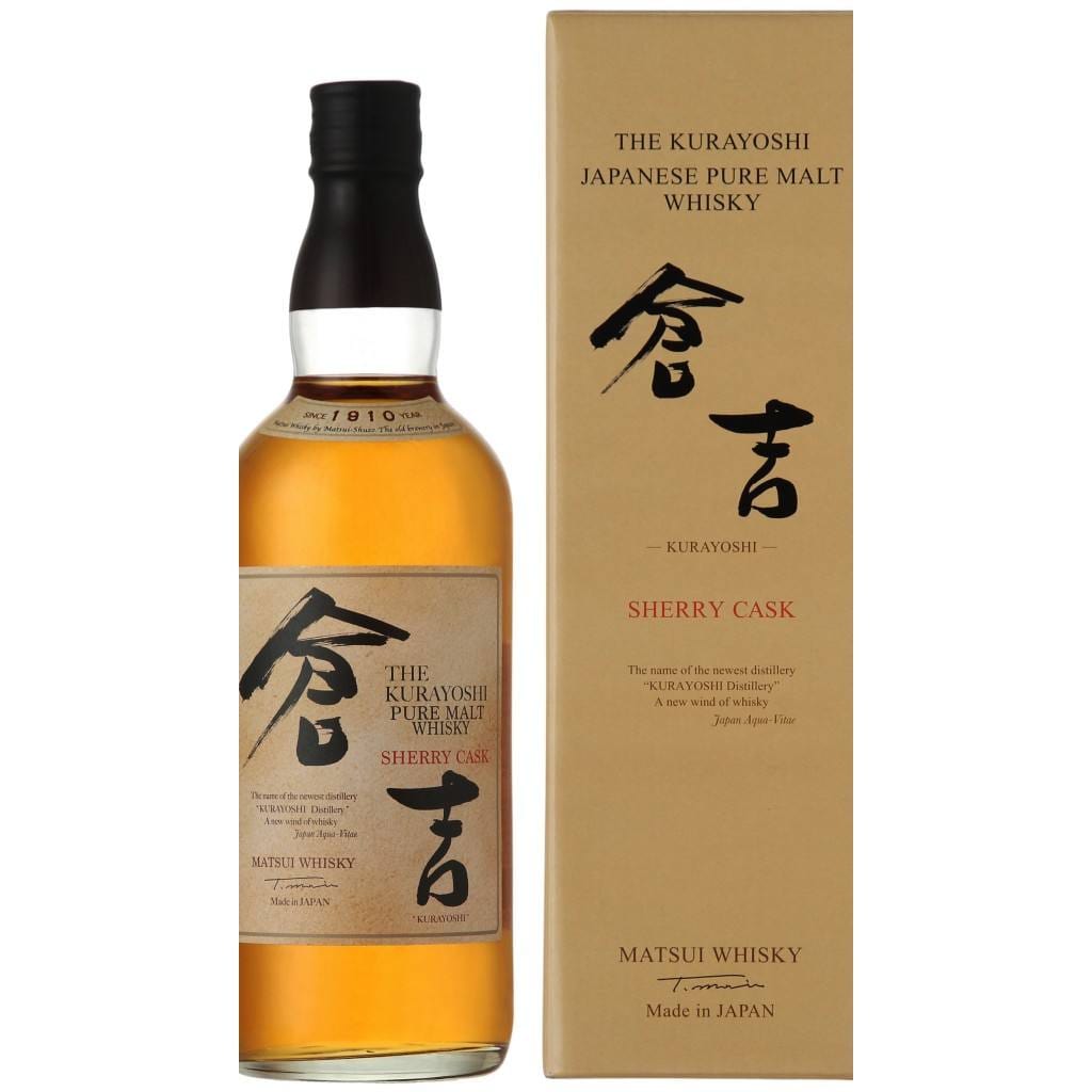 THE KURAYOSHI MALT SHERRY CASK 43% 700ML