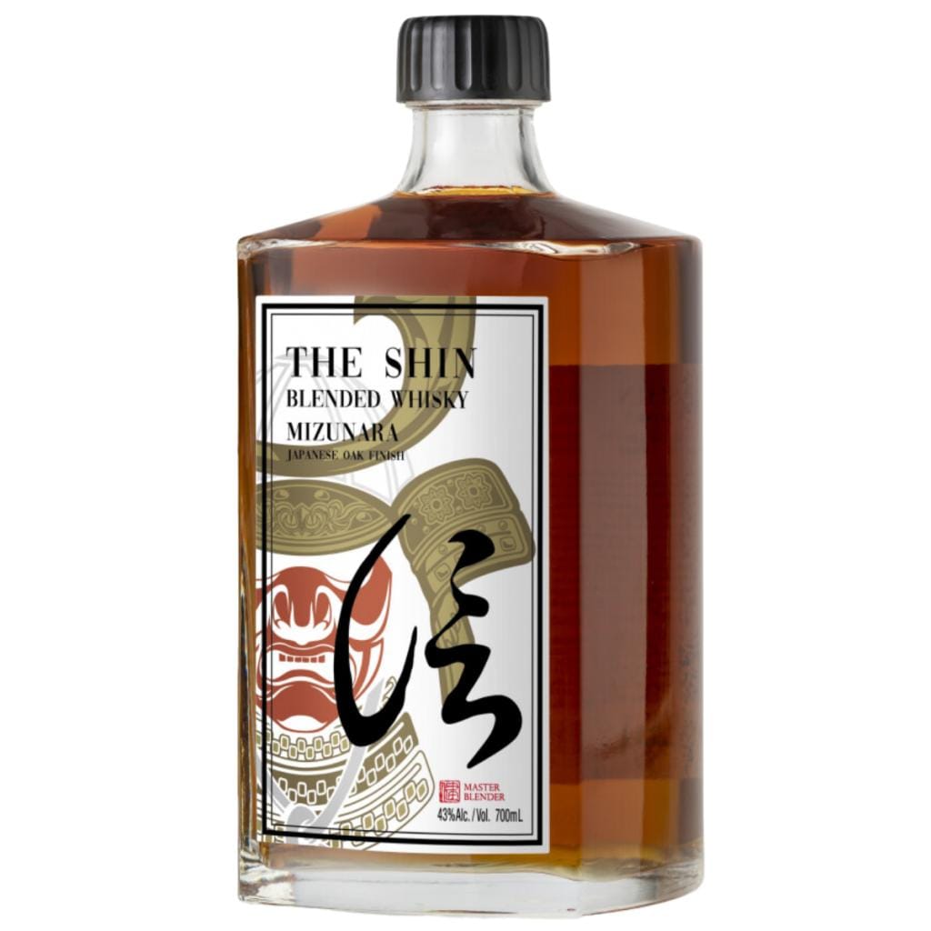 THE SHIN BLENDED WHISKY MIZUNARA JAPANESE OAK FINISH 48% 700ML