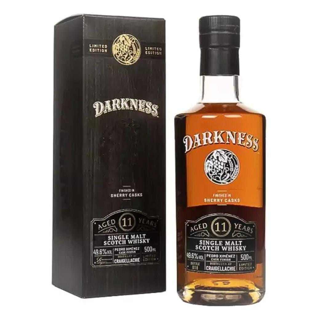 The Darkness Craigellachie 11 Year Old Pedro Ximenez Cask Finish 49.6% 500ml