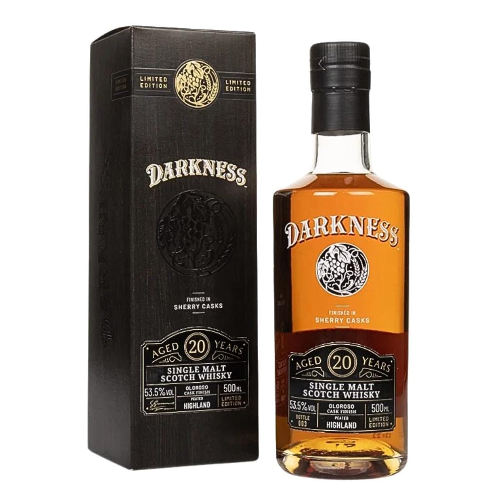 The Darkness Highland Single Malt 20 Year Old Oloroso Cask Finish 53.5% 500ml