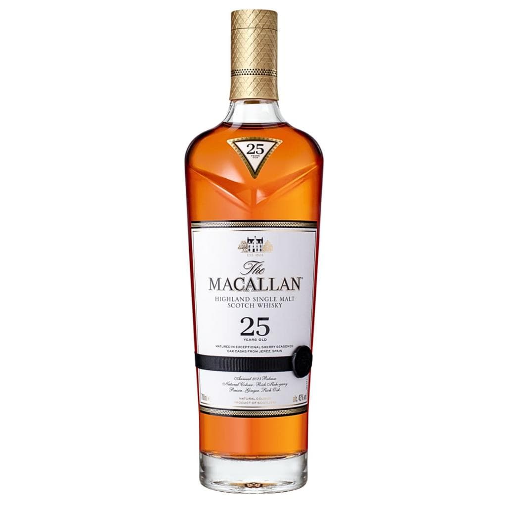 The Macallan 25 Year Old Sherry Oak 43% 700ml