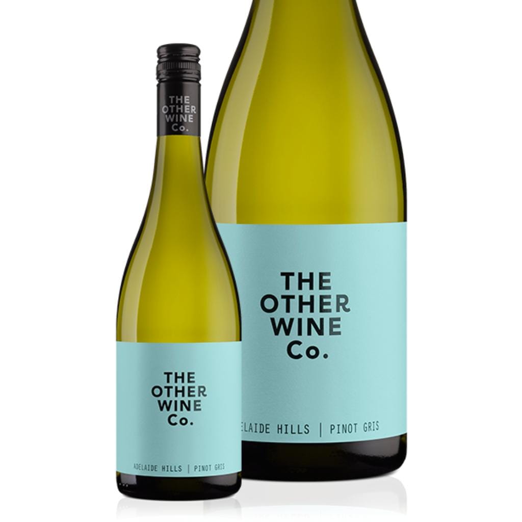 The Other Wine Co. Pinot Gris Gift Hamper includes 2 Premium Wine Glass