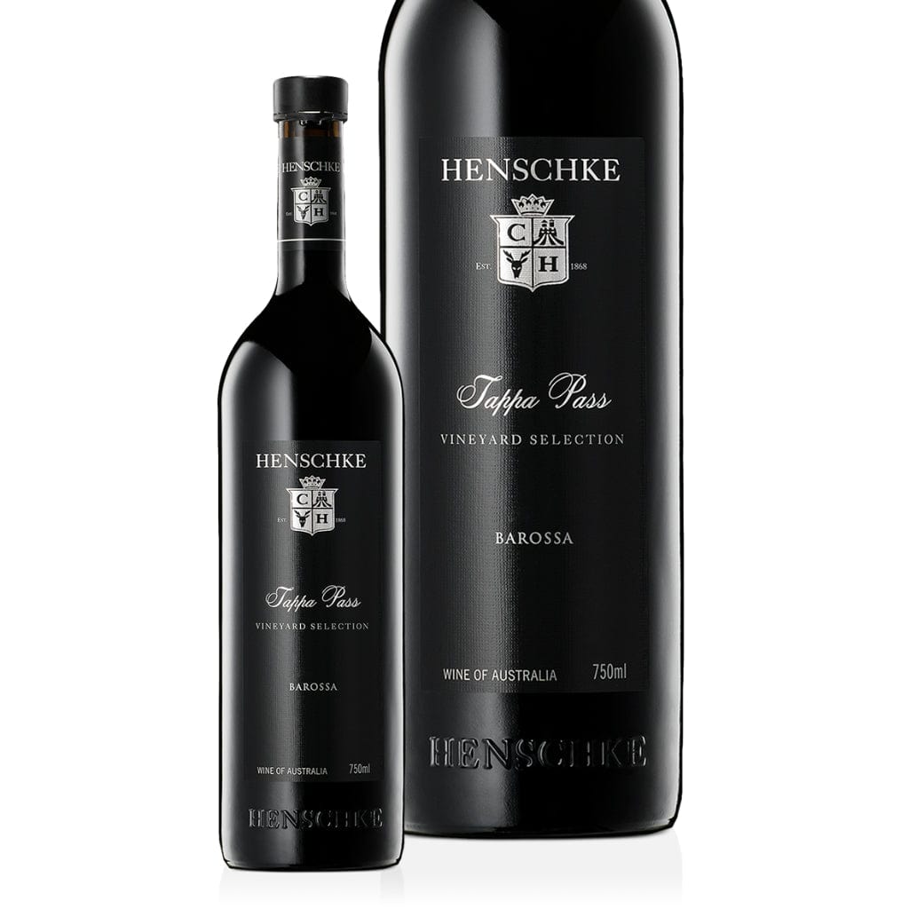 Henschke Tappa Pass Shiraz Gift Hamper includes 2 Premium Wine Glasses