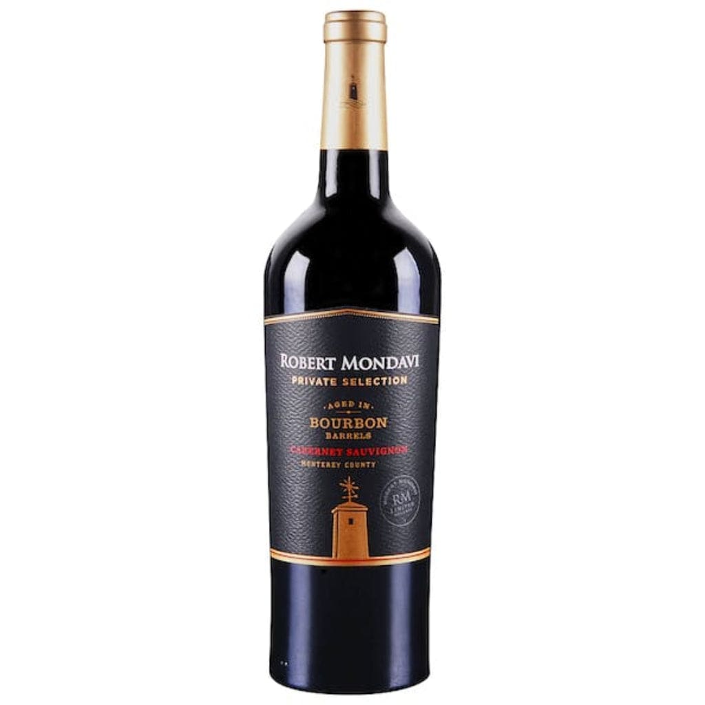 Personalised Robert Mondavi Bourbon Barrel Cabernet 14% 750ML