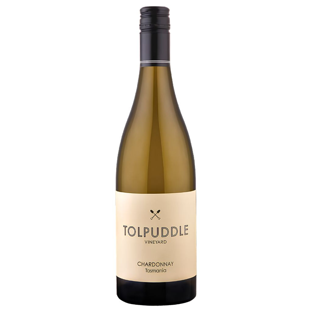 Personalised Tolpuddle Chardonnay Gift Hamper includes 2 Premium Wine Glasses