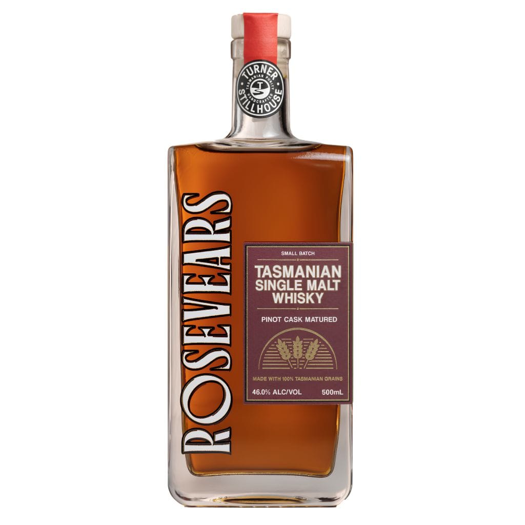 Turner Stillhouse Rosevears Single Malt Whisky (Pinot Cask Matured) 46% 500ml