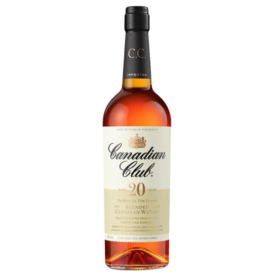 Canadian Club 20 Year Old Blended Canadian Whisky 40% 750ml