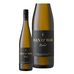 Personalised Man O' War Exiled Pinot Gris Gift Hamper includes 2 Premium Wine Glass