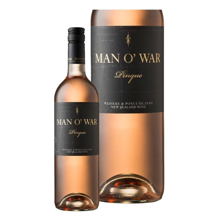 Personalised Man O’ War Pinque Rosé Gift Hamper includes 2 Premium Wine Glass