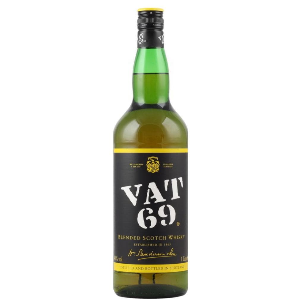 PERSONASALISED VAT 69 BLENDED SCOTCH WHISKY 40% 1LT