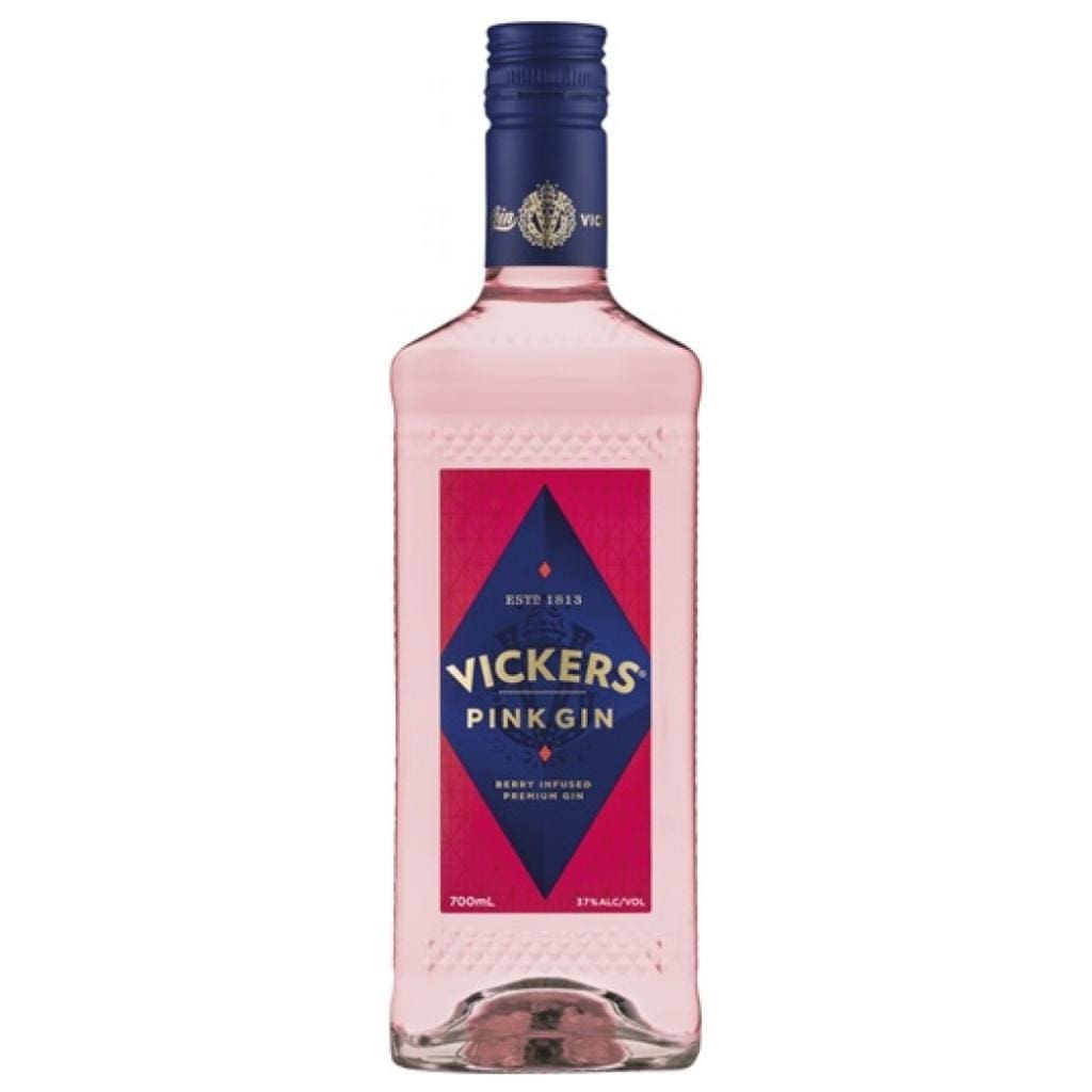 VICKERS PINK GIN 37% 700ML