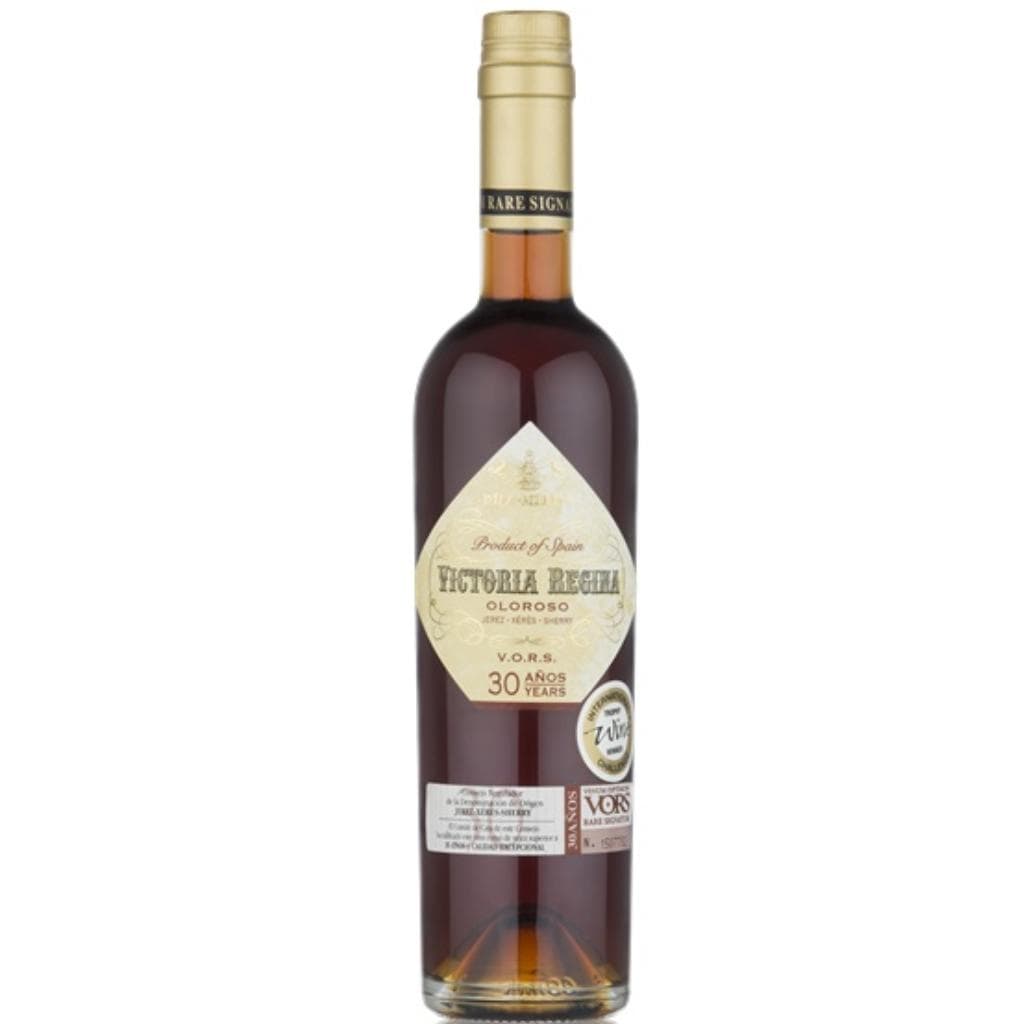 VICTORIA REGINA 30 YEAR OLD OLOROSSO V.O.R.S. SHERRY 16% 500ML