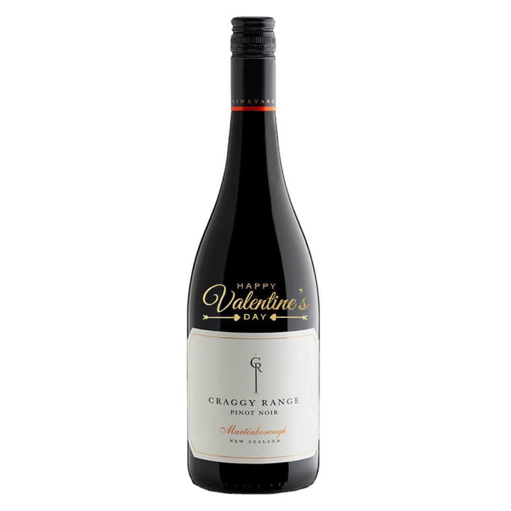 Valentine's Day Craggy Range Martinborough Pinot Noir Gift Hamper includes 2 Premium Wine Glass