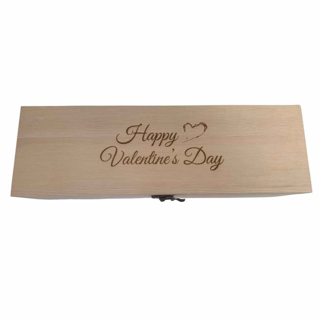 Valentine's Day Personalised Wine Box