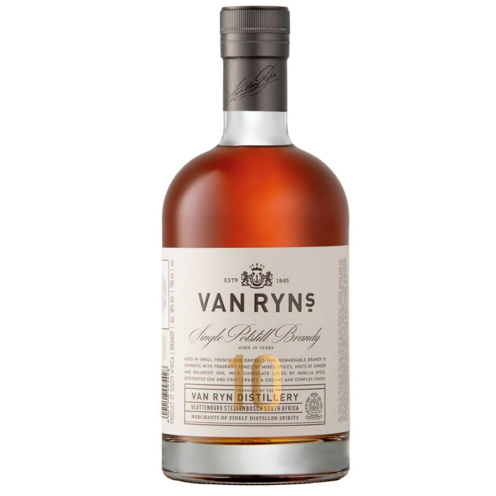Van Ryn's 10 Year Old Brandy 38% 750ml