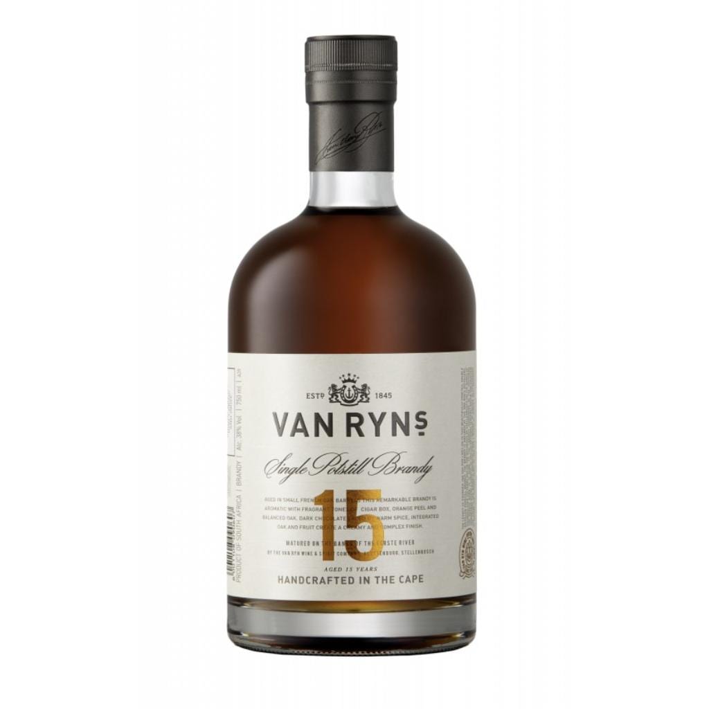 Personalised Van Ryn's Single Potstill 15 Year Old Brandy 38% 750ml