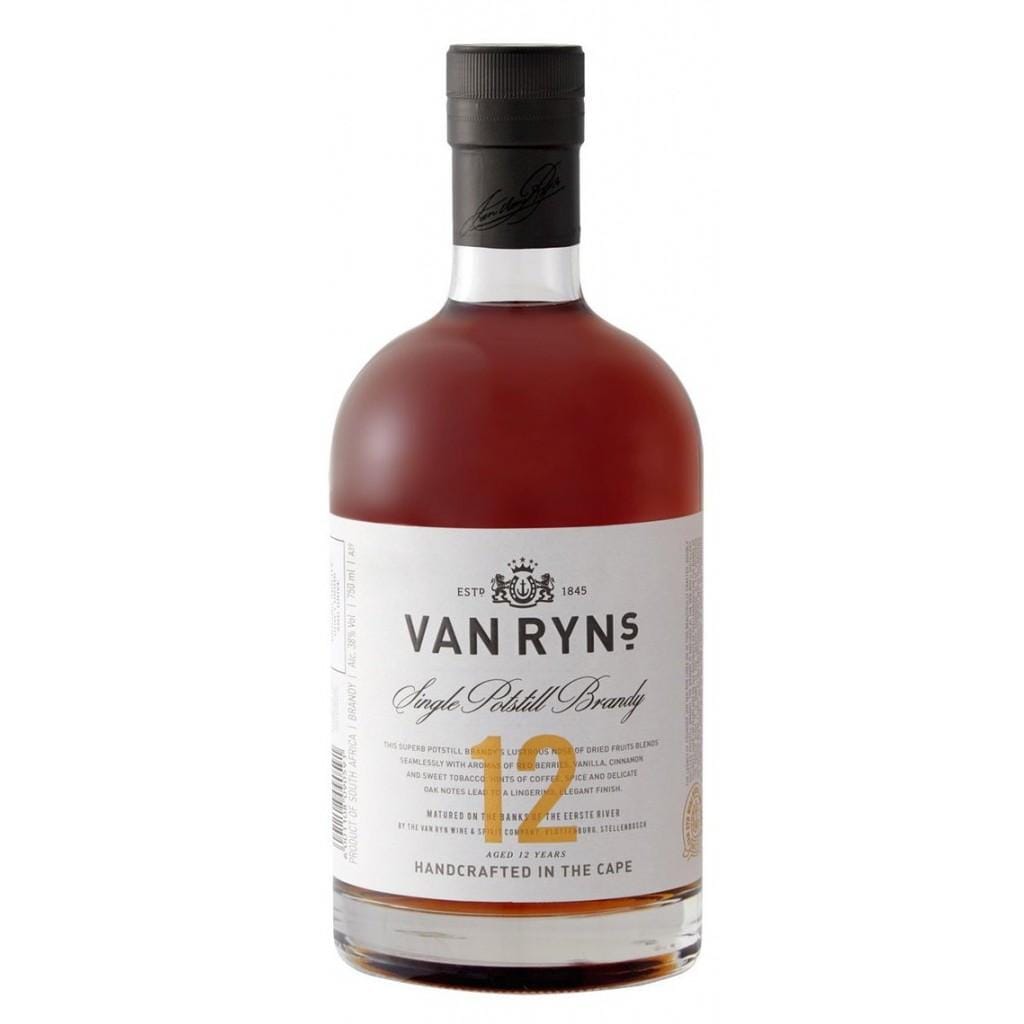 Van Ryn's Van Ryn's Single Potstill 12 Year Old Brandy 38% 750ml – The ...