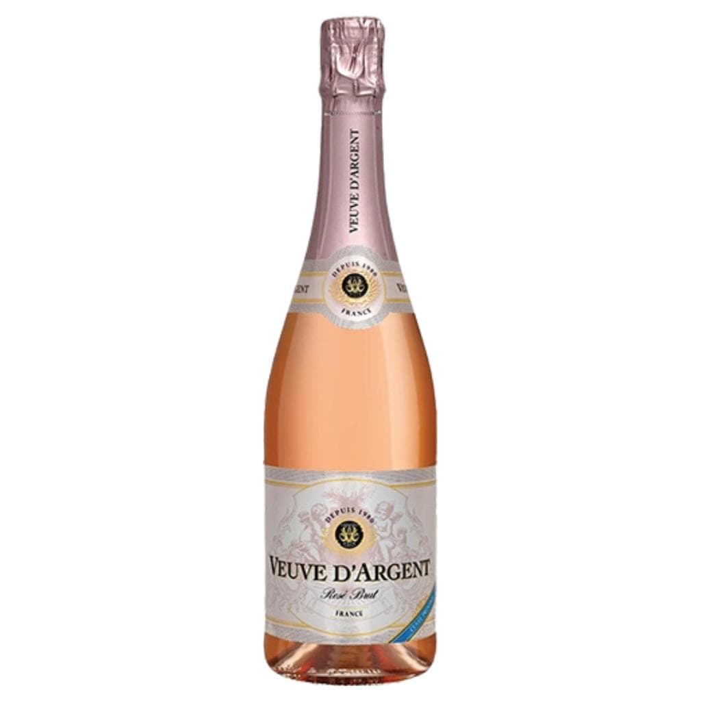 Personalised Veuve D'Argent Cuvee Prestige Rose Brut NV 11.5% 750ml