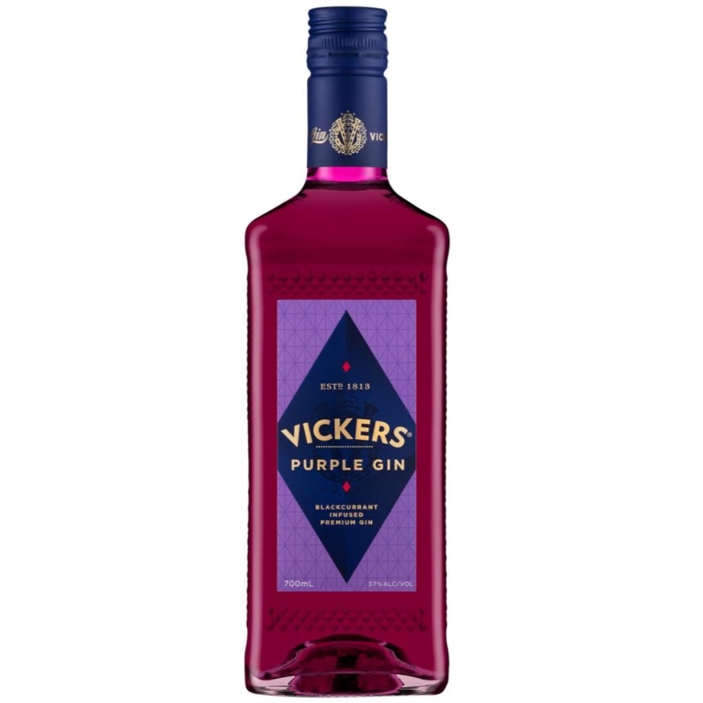 Vickers Purple Gin 37% 700ml