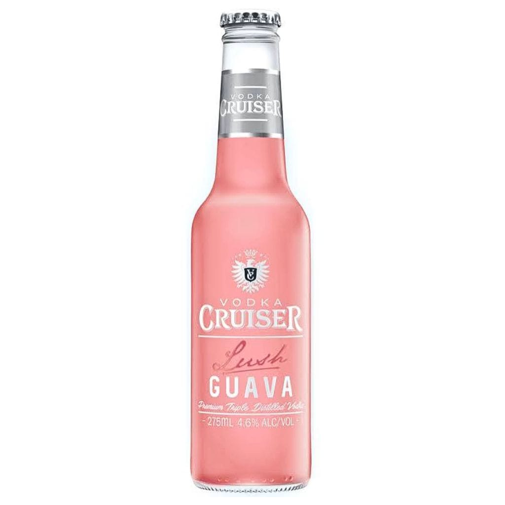 Vodka Cruiser Lush Guava 4.6% 275ml (4 Pack)