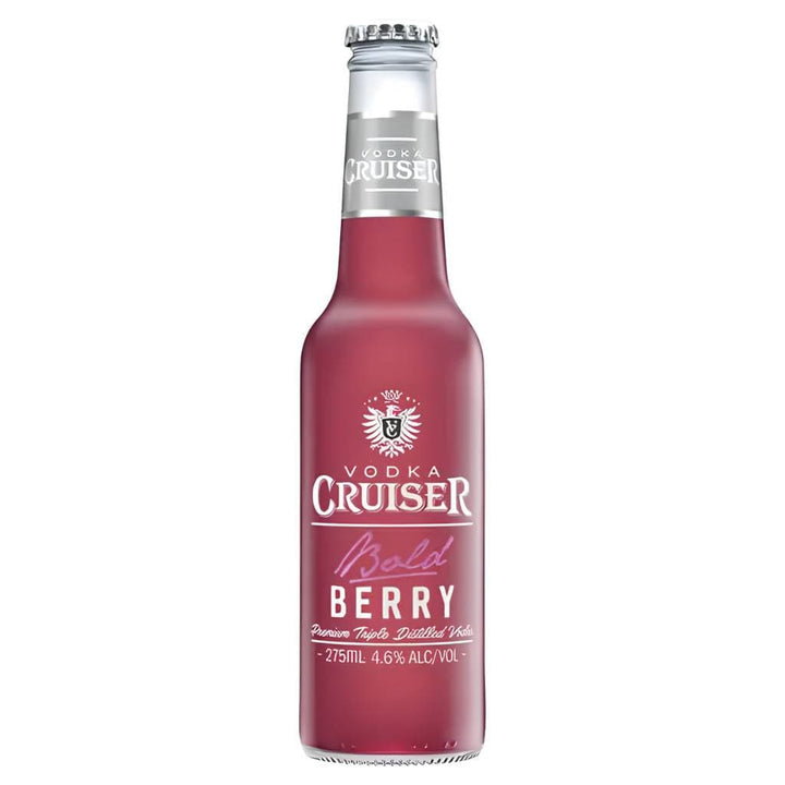 Vodka Cruiser Cruiser Bold Berry 4.6% 275ml (4 Pack)