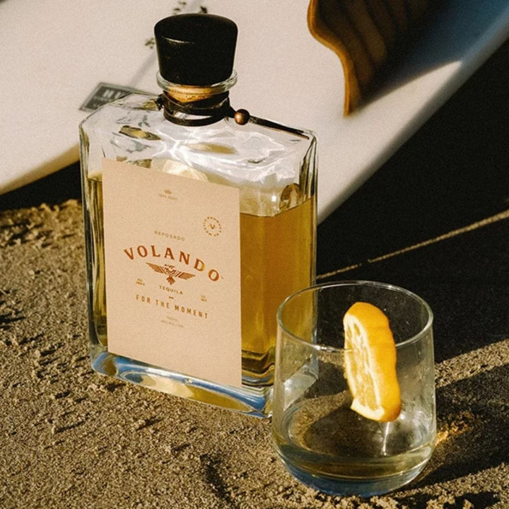 Volando Reposado and Glass Set Gift Box 40% 750ml