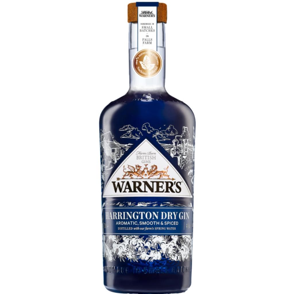 WARNERS WARNERS HARRINGTON DRY GIN 40% 700ML