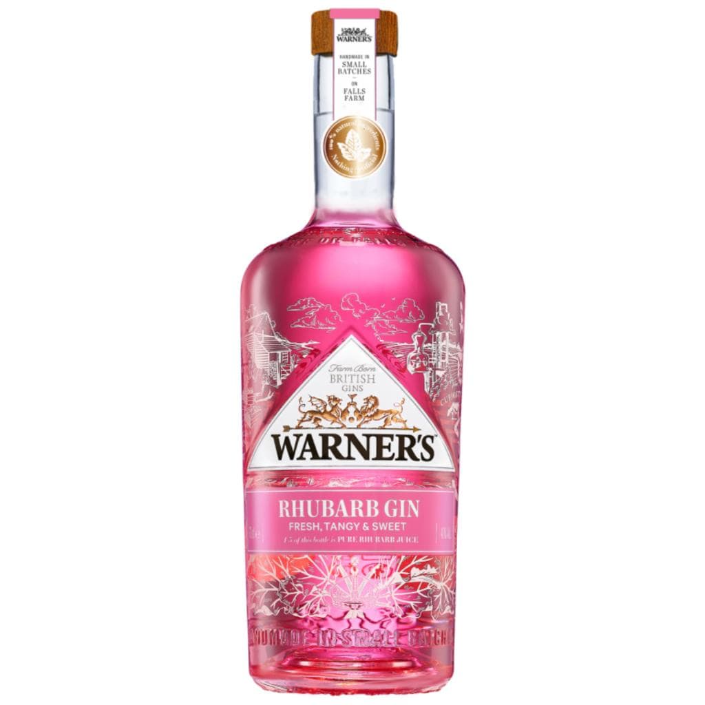 WARNERS WARNERS RHUBARB GIN 40% 700ML