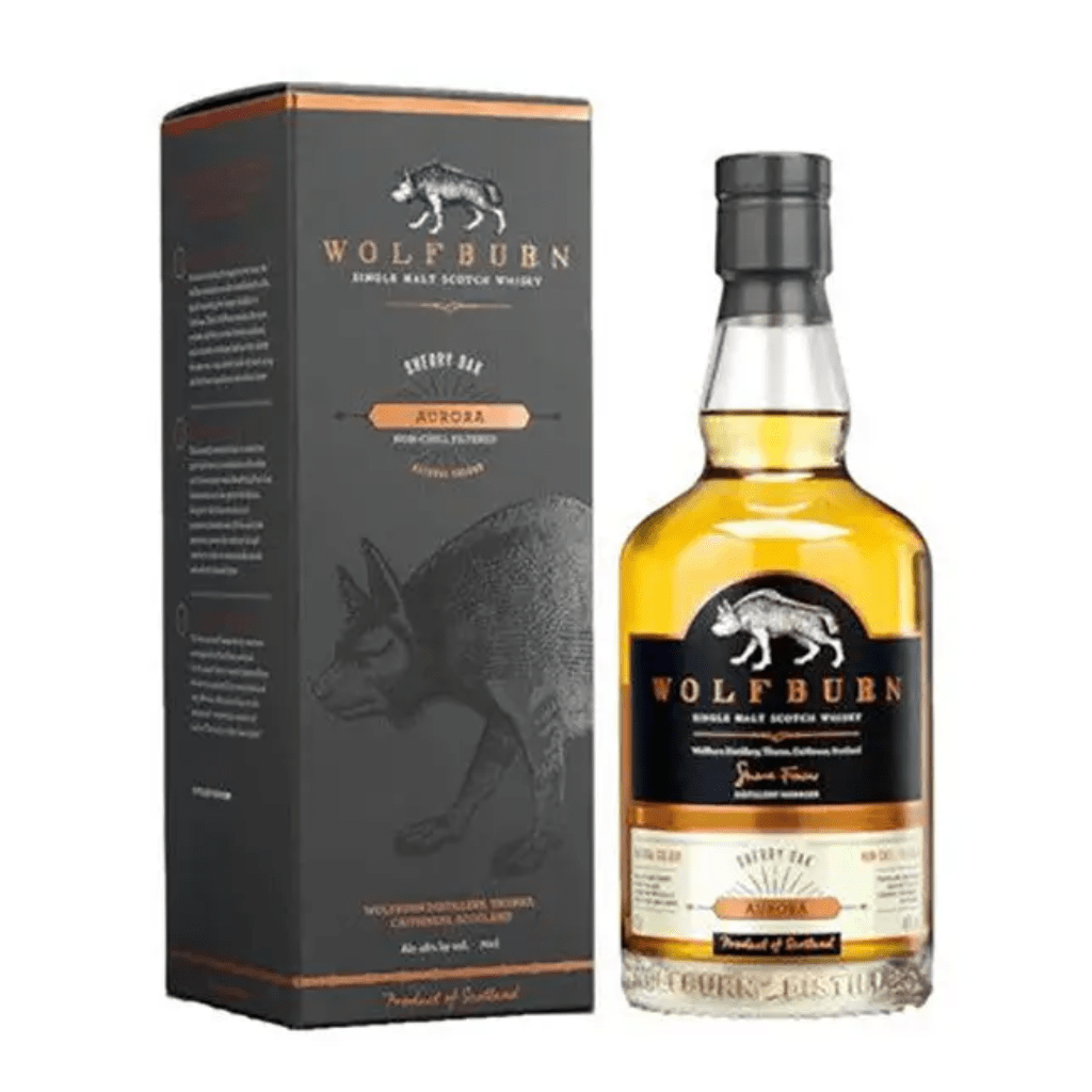 WOLFBURN AURORA SINGLE MALT SCOTCH 46% 700ML