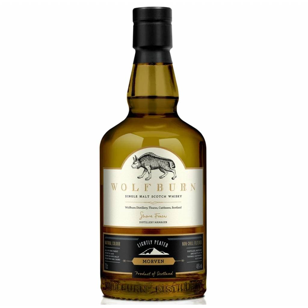 WOLFBURN MORVEN SINGLE MALT GIFT BOX 46% 700ML