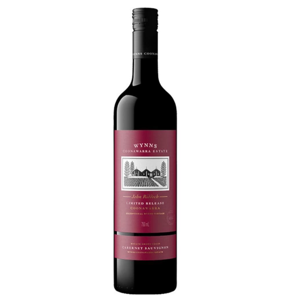 WYNNS JOHN RIDDOCH CABERNET SAUVIGNON 2018 14% 750ML