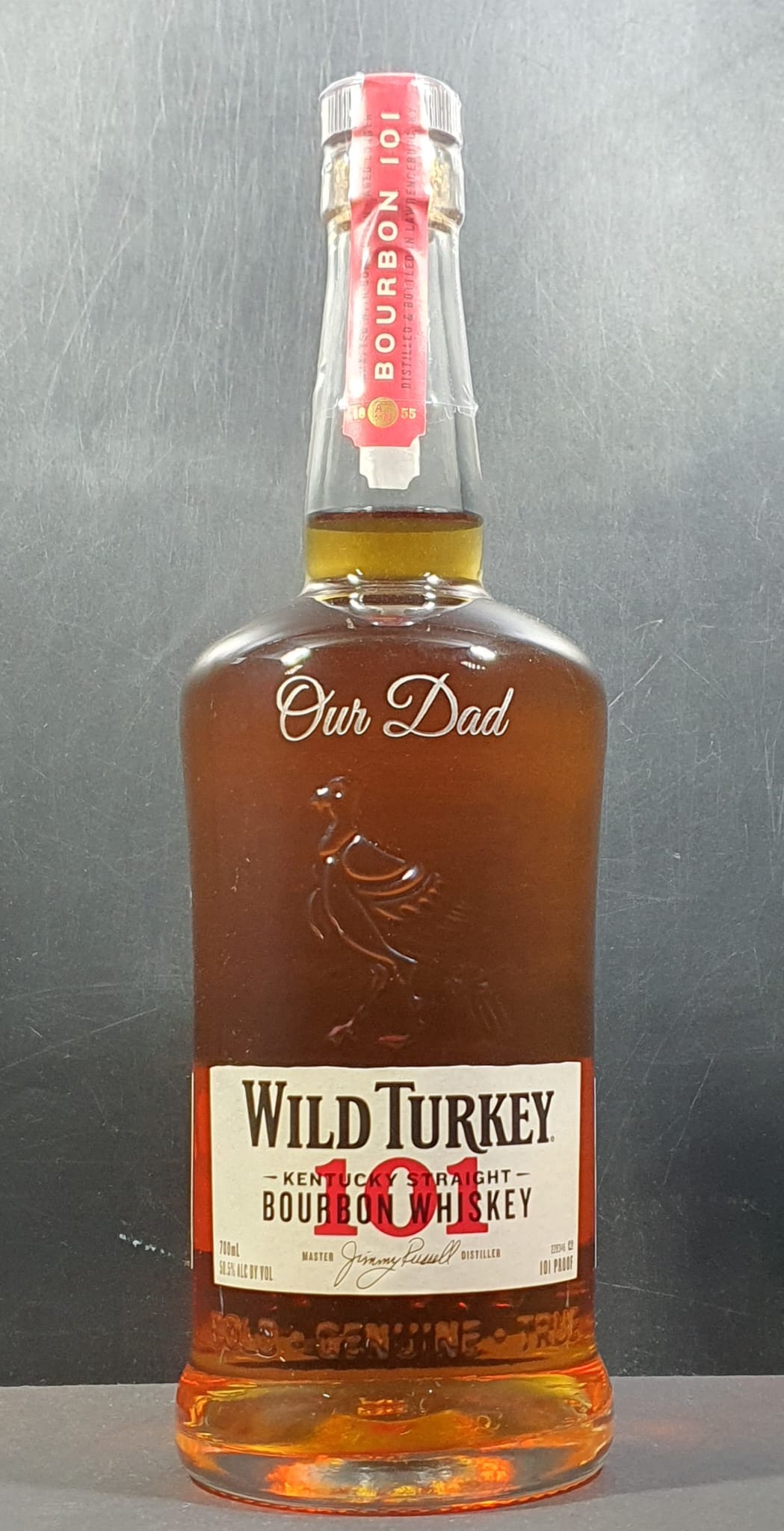 Personalised Wild Turkey 101 Bourbon Whiskey Gift Box 50.5% 700ml
