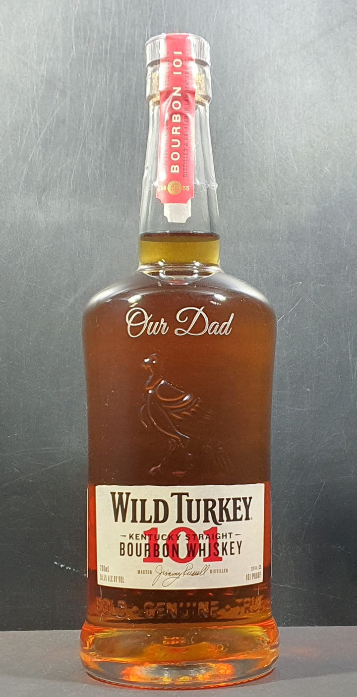 Personalised Wild Turkey 101 Bourbon Whiskey Gift Box 50.5% 700ml