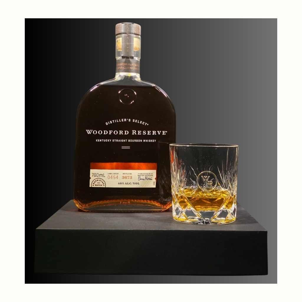 Personalised Woodford Reserve Whiskey Gift Pack With 1 Original Glass 40% 700ml