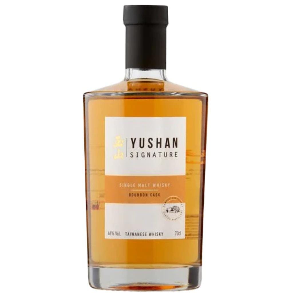 YUSHAN IMPORT SIGNATURE BOURBON CASK SINGLE MALT TAIWANESE WHISKY 46% 700ML