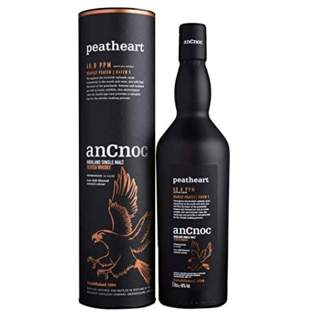 anCnoc Peatheart Single Malt Scotch Whisky 46% 700ML