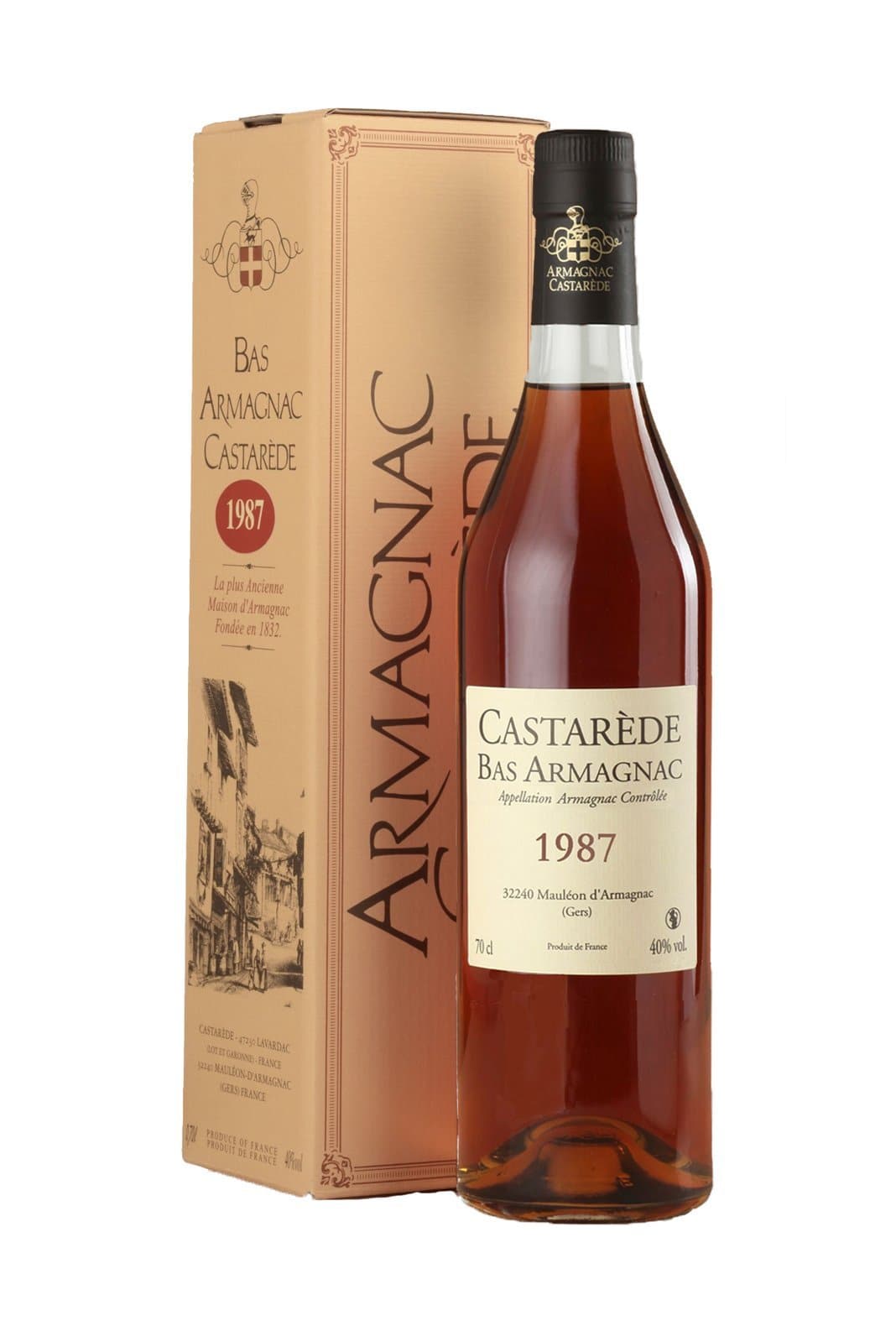 Castarede Bas-Armagnac 1987 40% 700ml