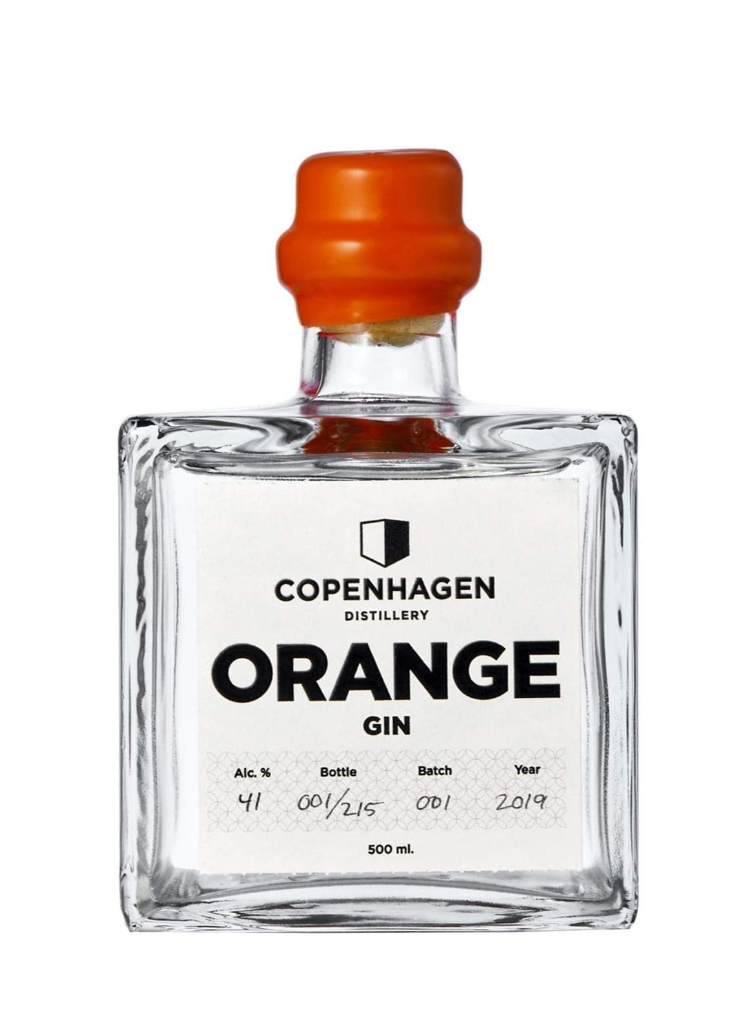 Copenhagen Distillery Orange Organic Gin 43% 500ml