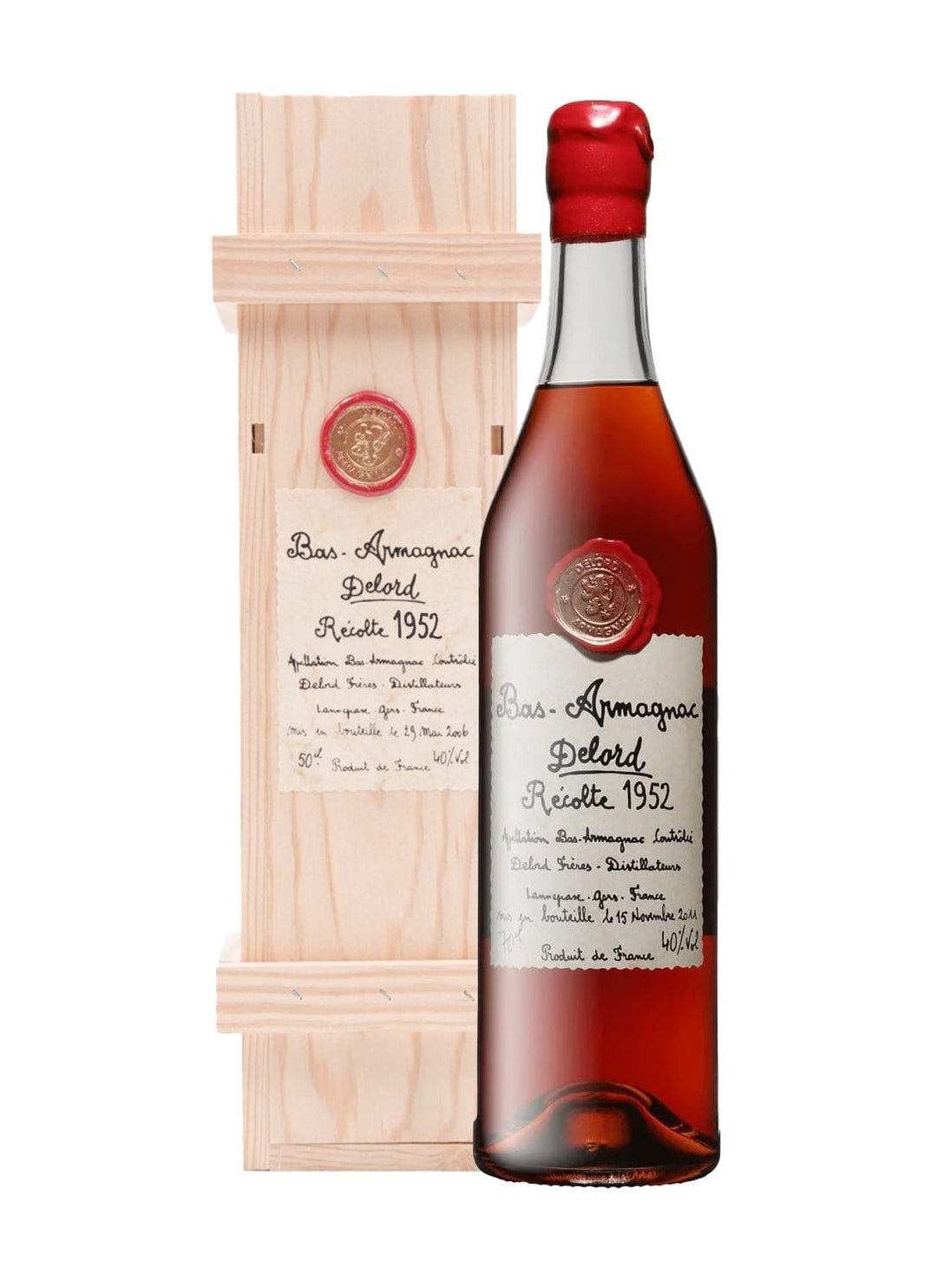 DELORD 1952 BAS ARMAGNAC 40% 700ML