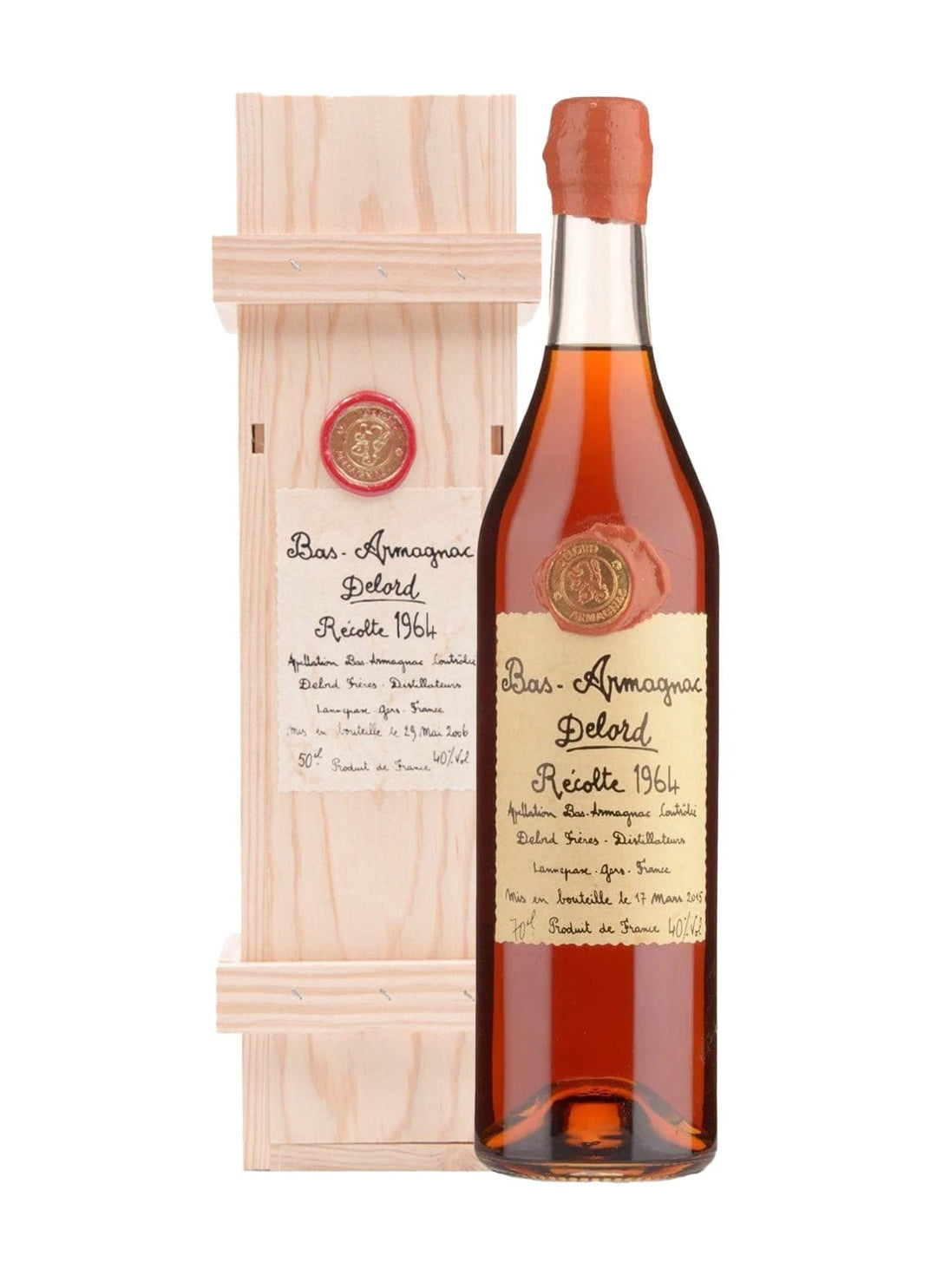 DELORD 1964 BAS ARMAGNAC 40% 700ML