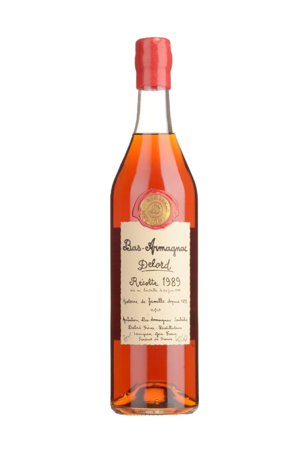 Delord Bas-Armagnac 1989 40% 700ml