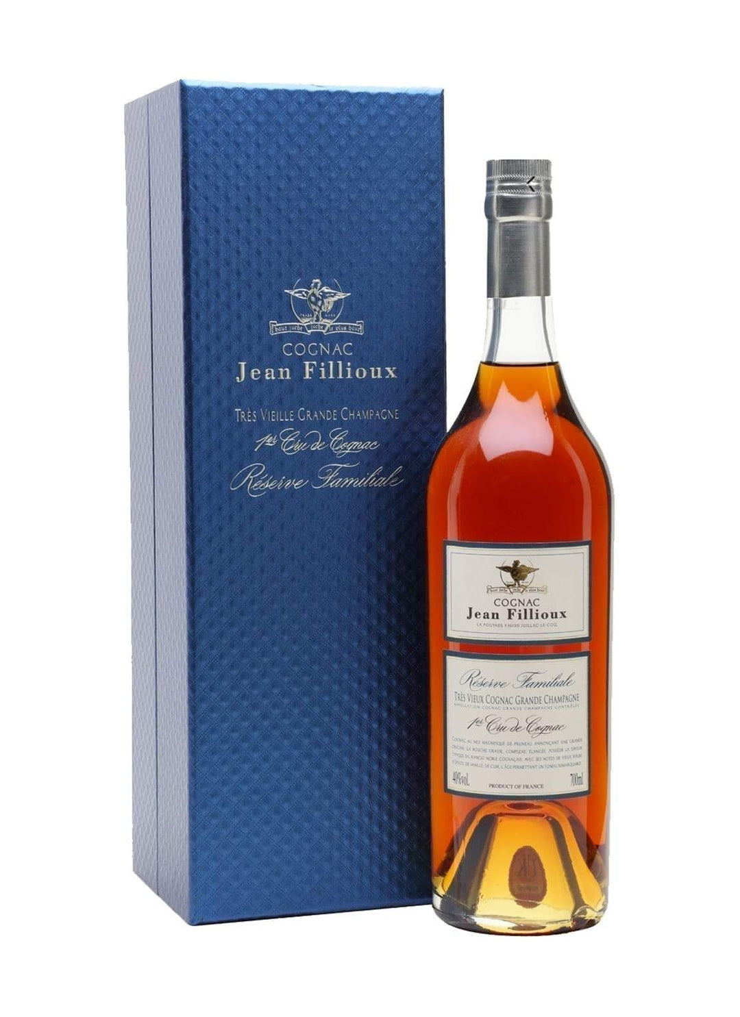 JEAN FILLIOUX COGNAC 'RESERVE FAMILIALE' GRANDE CHAMPAGNE 1ER CRU 50 YEARS+ 40% 700ML