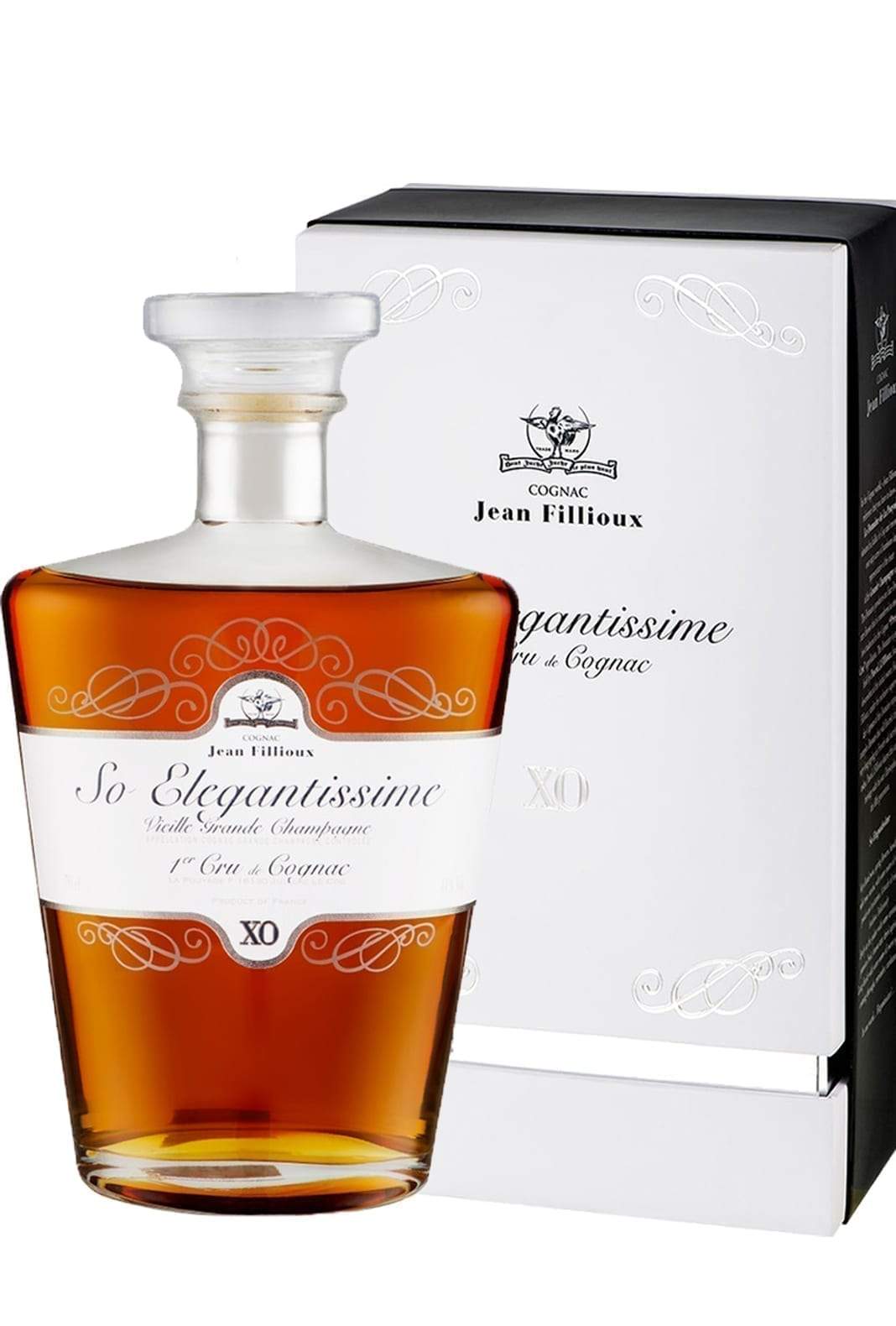 JEAN FILLIOUX COGNAC SO ELEGANTISSIME XO CARAFE 41% 700ML