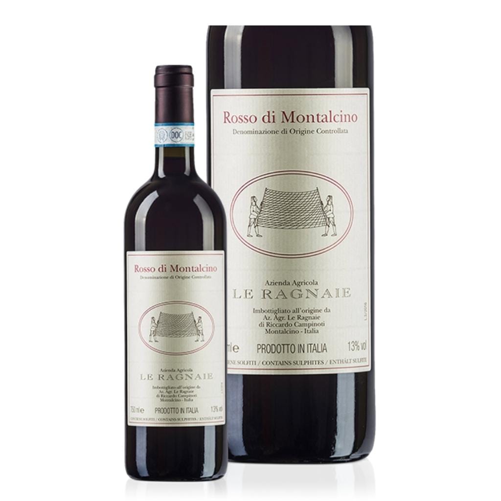 Le Ragnaie Rosso di Montalcino 2021 12Pack 14.5% 750ml